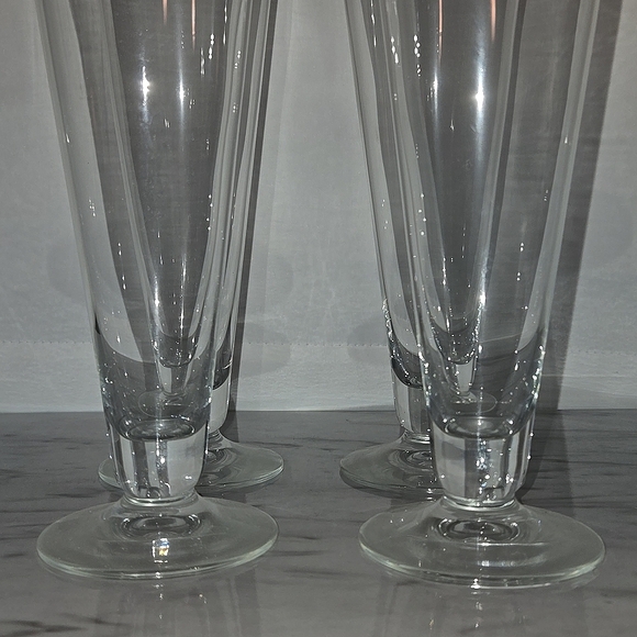 Vintage Pilsner Beer Glasses - Picture 3 of 8
